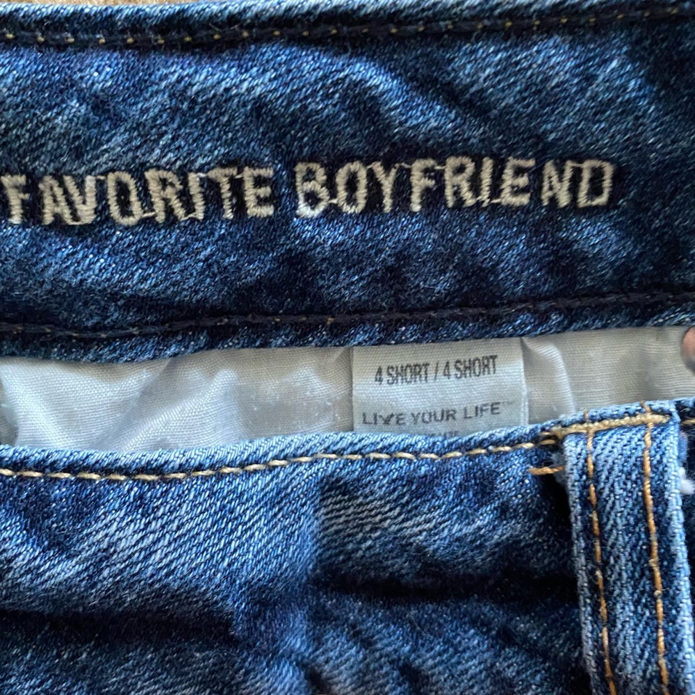 American Eagle Favorite Boyfriend Distressed Stretch Jeans - Picture 3 of 3